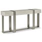 Bernhardt Tempo Console Table in Larza and Satin Nickel, , large