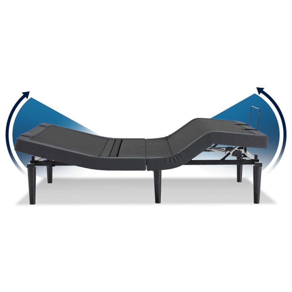 Tempur-Pedic LuxeBreeze 2.0 Firm Flex Head King Mattress with 2 Twin XL Ergo ProSmart Adjustable Bases, , large