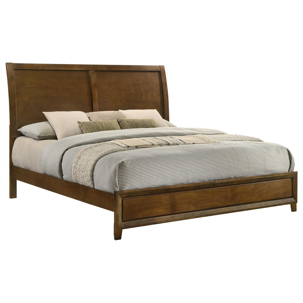 New Heritage Ballard California King Panel Bed in Walnut, , large