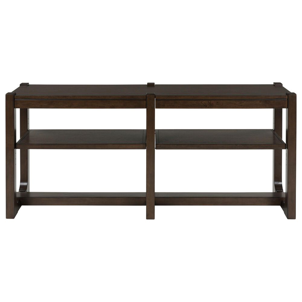 Ashley Breckington Sofa Table in Dark Brown, , large