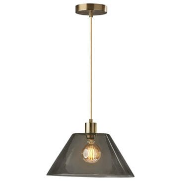 Adesso Zoe Pendant in Antique Brass, , large