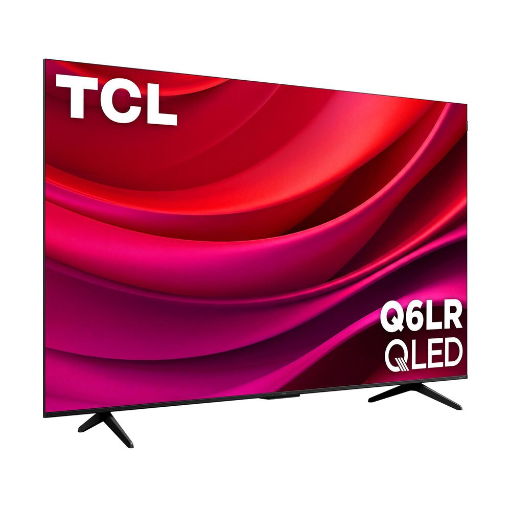 TCL 65" Class Q6LR Series 4K QLED Smart TV with Roku TV, , large