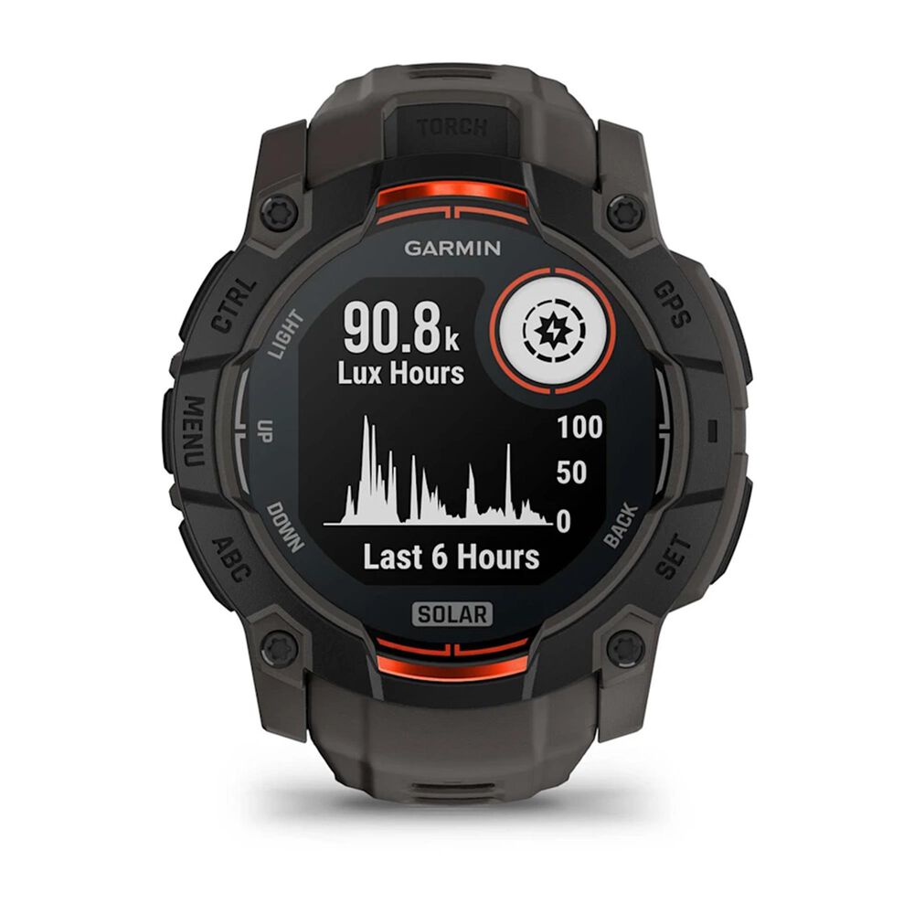 Garmin Instinct 3 50mm Solar Black/Charcoal, , large