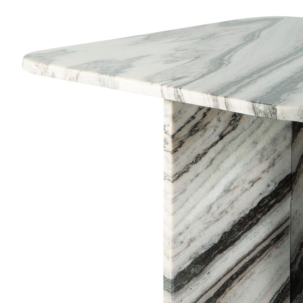Ashley Baretton 18" Coffee Table in Black, White and Taupe, , large