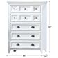 Furniture of America Castile 5-Drawer Chest in White, , large