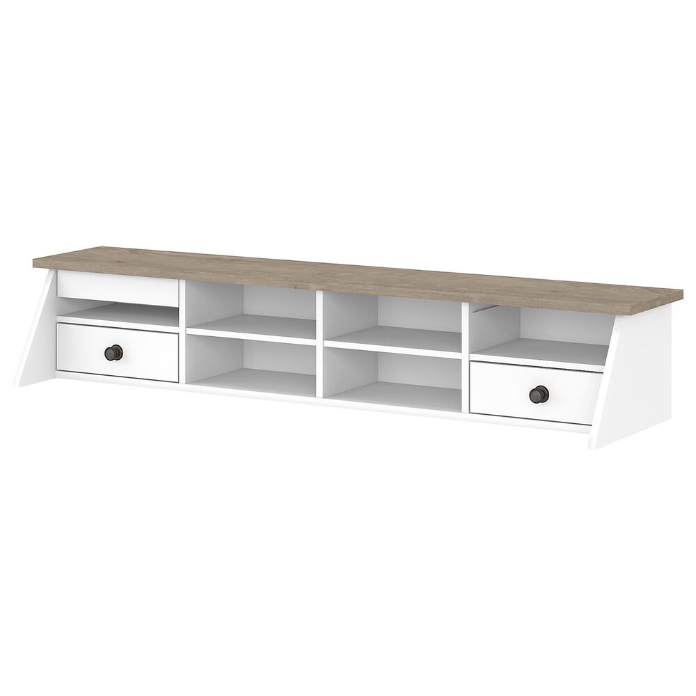 Bush Mayfield Desktop Organizer in Shiplap Gray, , large
