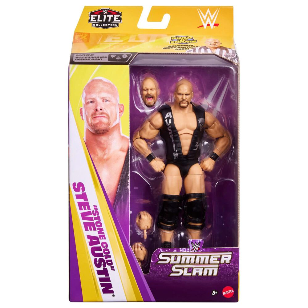 WWE Premium Live Event Stone Cold Steve Austin Action Figure Set, , large