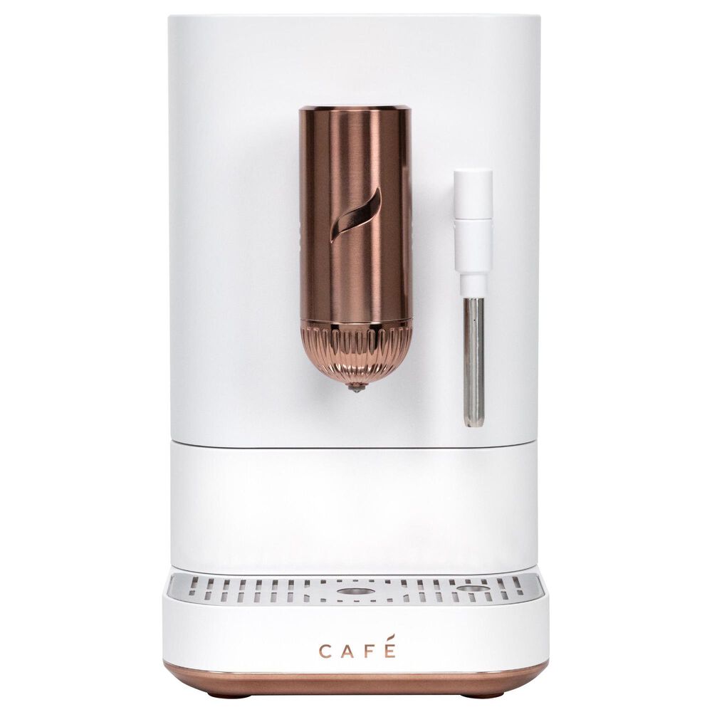 Cafe 40.5 Oz Affetto Espresso Machine in Matte White, , large
