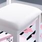 Linon Home Decor Eva Vanity with Stool in White, , large