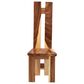 Baxton Studio Lin Side Chair Set of 2 in Natural, , large