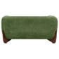 Jennifer Taylor Home Louie Alpine 36.5" Medium Sherpa Dog Sofa Bed in Moss Green, , large