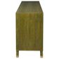 Uttermost Palais 4-Door Cabinet in Olive and Brass, , large