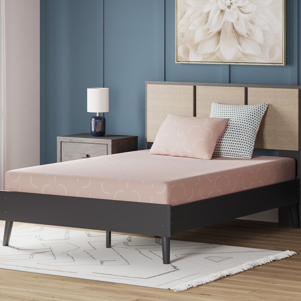Ashley iKidz Firm Twin Mattress with Pillow in Coral, , large
