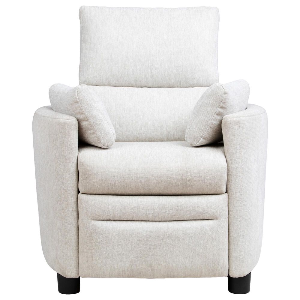 Eastern Shore Compass Kids Puck Back Recliner in Frost, , large