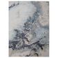 Feizy Astra 1"8" x 2"10" Gray and Navy Runner, , large