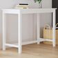 Linon Home Decor Claridge Counter Height Pub Table in Bright White - Table Only, , large
