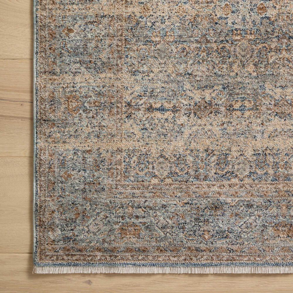 Angela Rose Blake 6&#39;7&quot; x 9&#39;10&quot; Ocean and Mocha Area Rug, , large