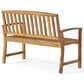 Hearth and Haven Loja Patio Bench in Teak, , large