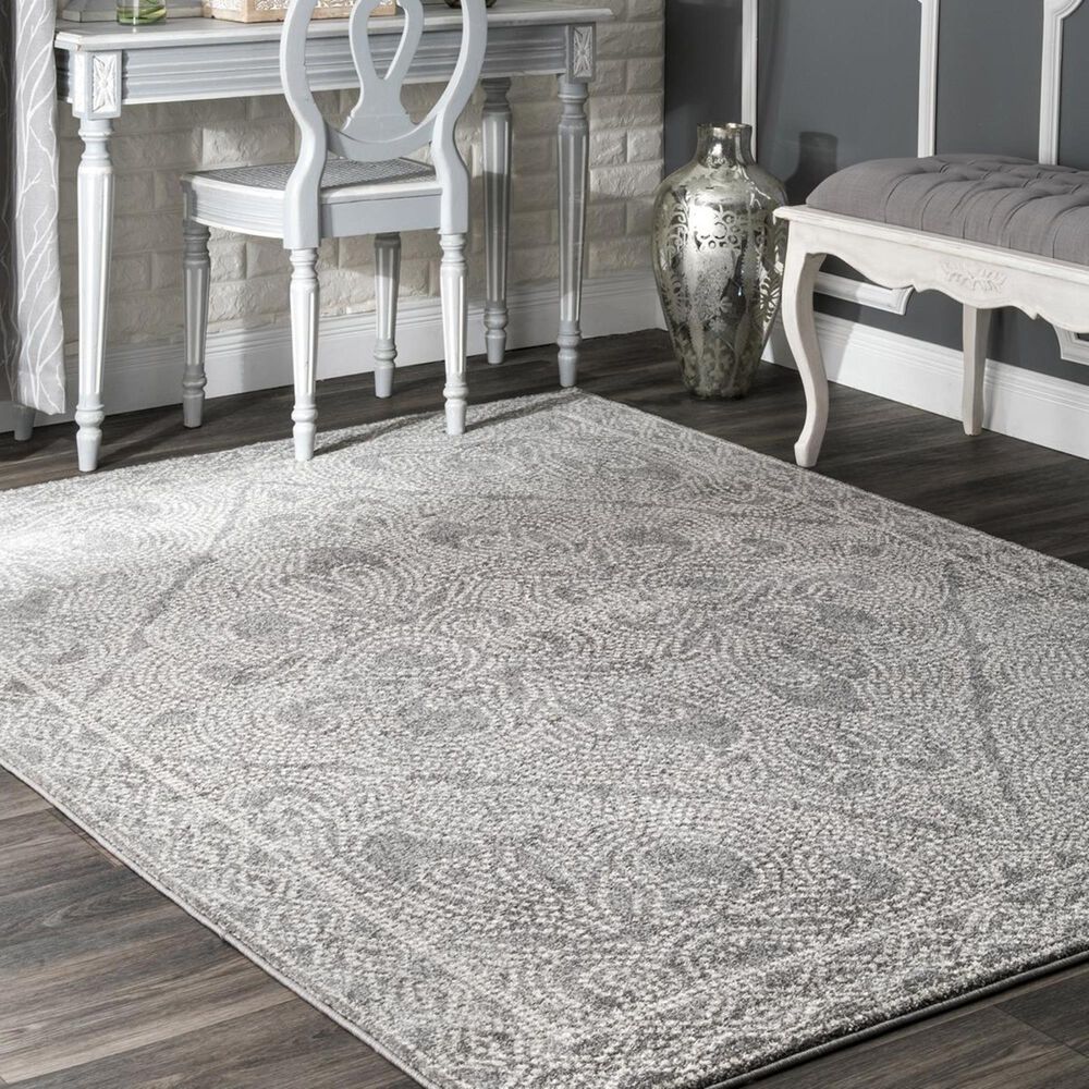 nuLOOM Bodrum RZBD82A 5' x 7'5" Gray Area Rug Nebraska Furniture Mart
