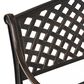 Hearth and Haven Spencer Patio Cast Bench in Copper, , large