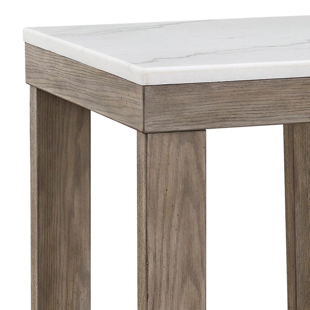Ashley Loyaska End Table in Grayish Brown and Ivory, , large