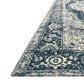 Loloi Mika 6"7" x 9"4" Grey and Blue Area Performance Rug, , large