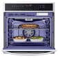 LG 2-Piece Kitchen Package with Stainless Steel 4.7 Cu. Ft. Single Wall Oven and Black Electric Cooktop, , large