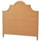 Baxton Studio Melanie King Standalone Headboard in Light Honey, , large