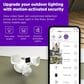 Roku Smart Home Floodlight Camera in White, , large