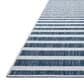 Loloi Easton Denim and Ivory 5"3" x 7"6" Indoor/Outdoor Area Rug, , large