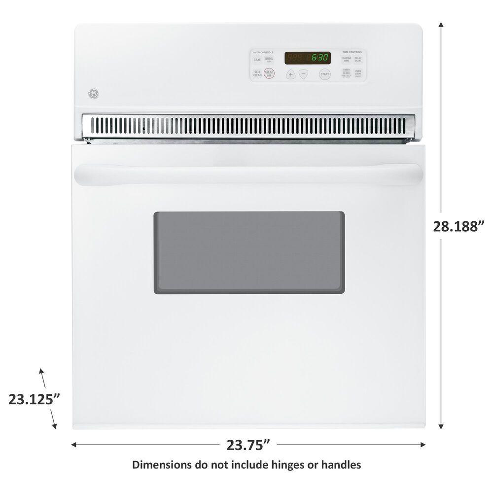 GE Appliances 24&quot; Electric Single Wall Oven, , large