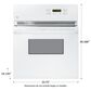GE Appliances 24" Electric Single Wall Oven, , large