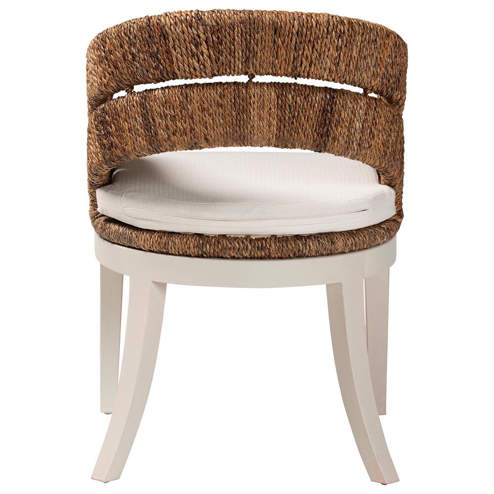 Baxton Studio Ubud Arm Chair in Natural, , large