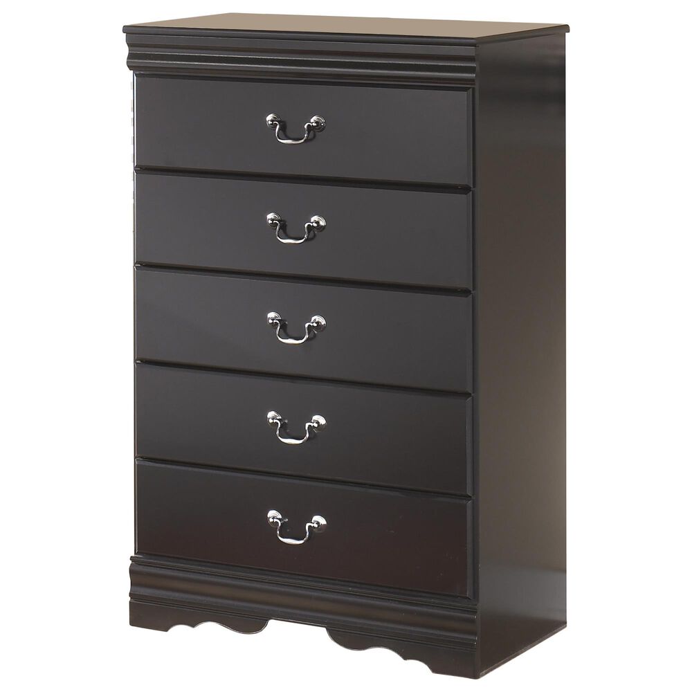 Ashley Huey Vineyard 5-Piece Queen Bedroom Set in Black, , large