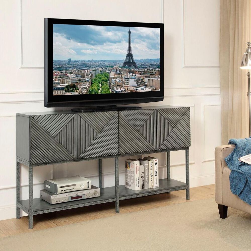 Shell Island Furniture Console in Magnet Burnished Grey, , large
