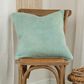 Rizzy Home Solid 20" Down Filled Pillow in Teal, , large