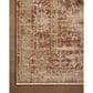Loloi Heritage 6" x 9" Brick and Multicolor Area Rug, , large