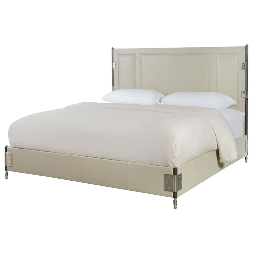 Century Furniture Townsend King Upholstered Bed in Bisque, , large