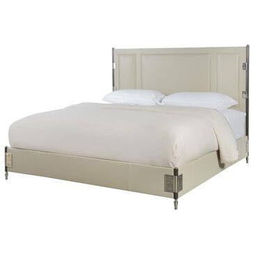 Century Furniture Townsend King Upholstered Bed in Bisque, , large