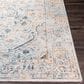 Surya Laila 10" x 14" Teal, Sage, Orange, Gray and Cream Area Rug, , large