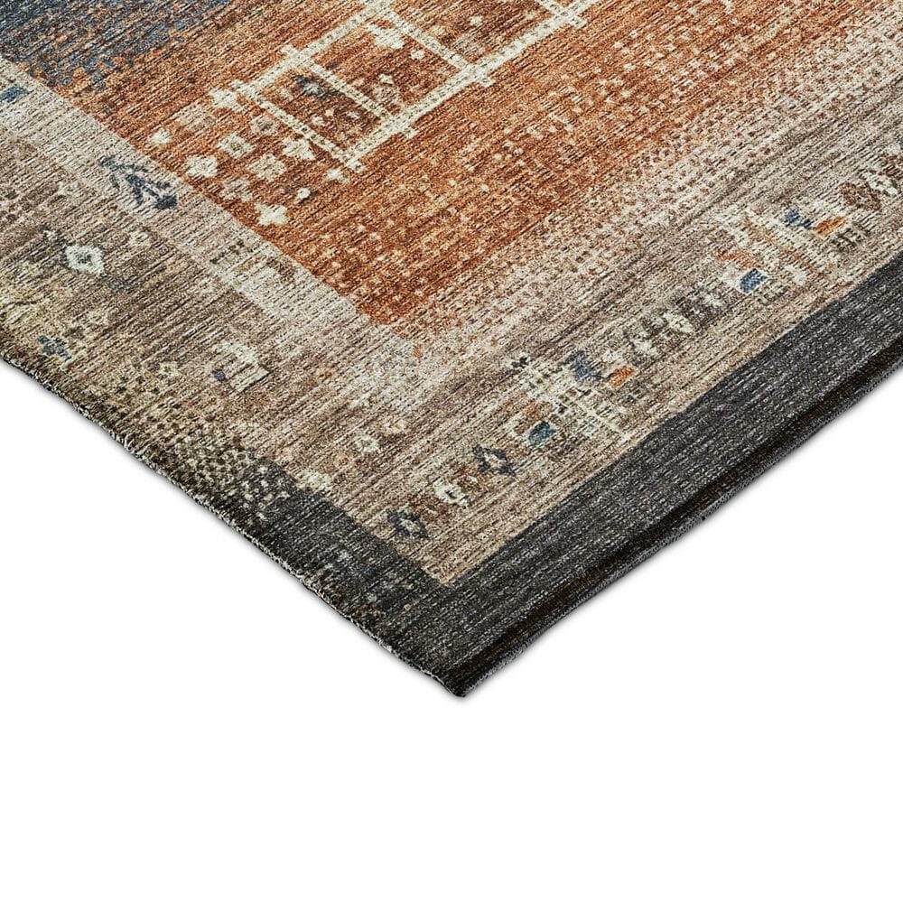 Dalyn Rug Company Karaj KJ7 1&#39;8&quot; x 2&#39;6&quot; Brown Indoor/Outdoor Area Rug, , large