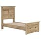 Ashley Makidern Twin Storage Bed with Drawer in Tan, , large