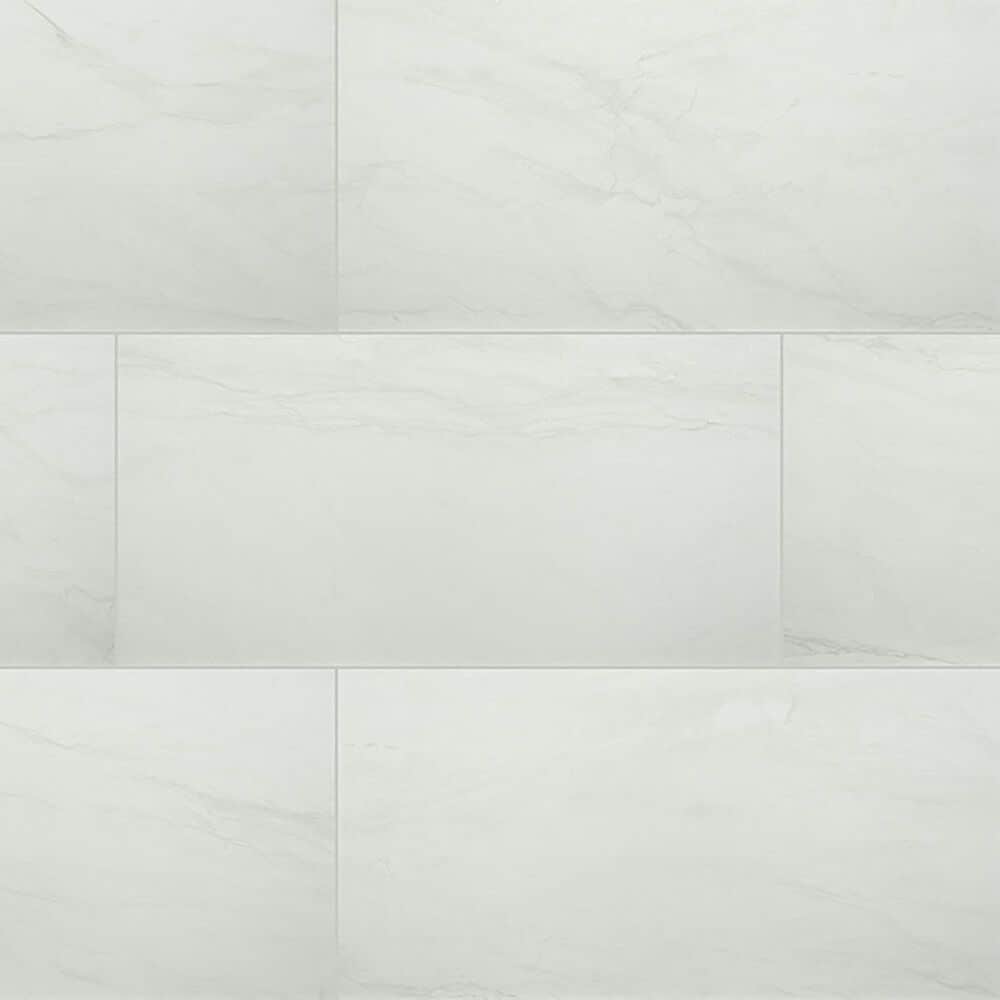 MS International Durban White 12" x 24" Matte Porcelain Tile, , large