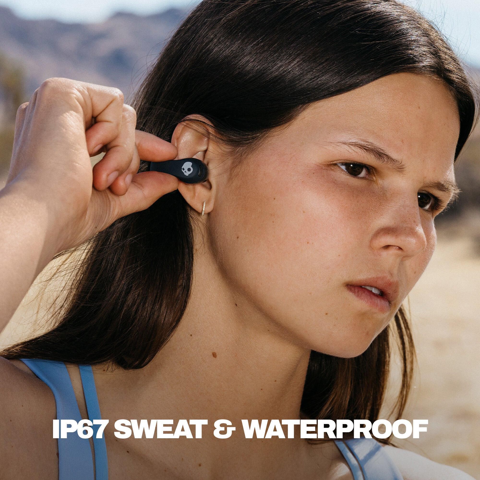 Skullcandy Push 720 Open Open-Ear True Wireless Earbuds in black