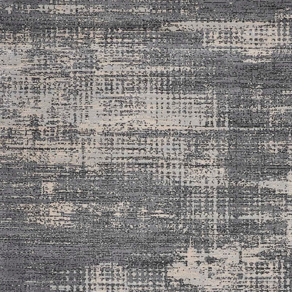 Nourison Rush CK953 4&#39; x 6&#39; Grey and Beige Area Rug, , large