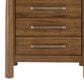 Riverside Furniture Henderson 3 Drawer Nightstand in Toasted Pecan, , large