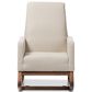 Baxton Studio Yashiya Rocking Chair in Light Beige, , large