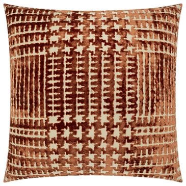 D.V. KAP Home Claridge 24" Square Throw Pillow in Brown, , large