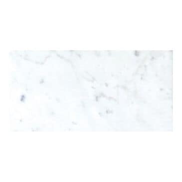 MS International Carrara White 6" x 12" Polished Natural Stone Mosaic Sheet, , large