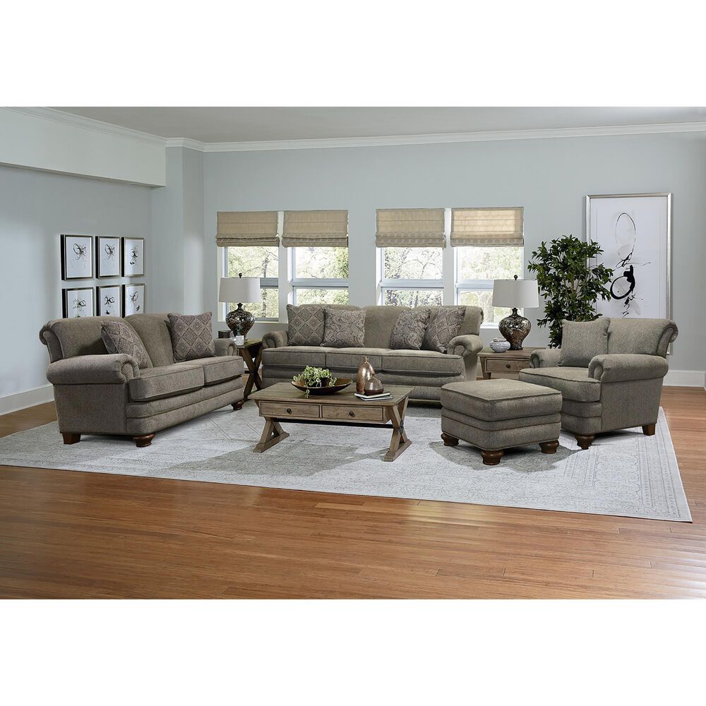 England Furniture Reed Stationary Loveseat in Capella Stone, , large